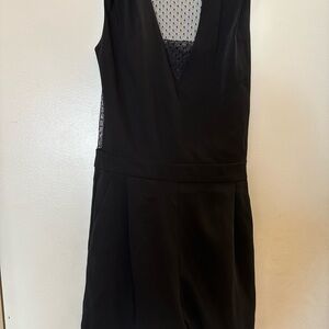 Elegant Black Sleeveless Dress
